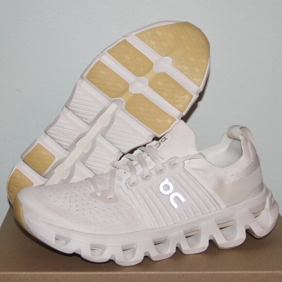 On Cloud Cloudswift 4 Running Shoes Womens 9 White Cream